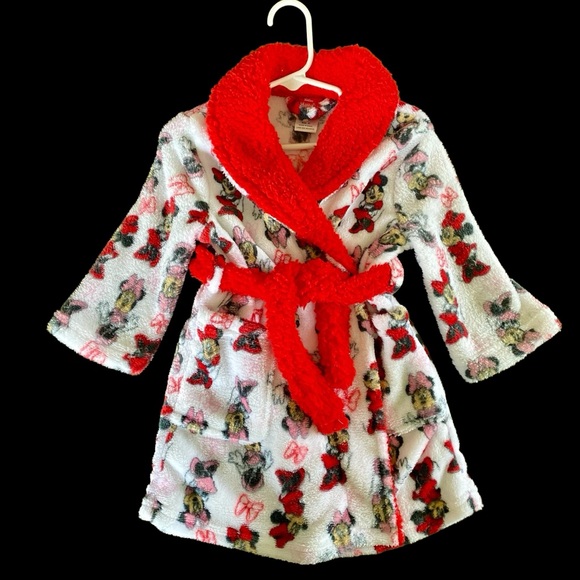 Disney Jr. Minnie Mouse Robe - 2T - Picture 1 of 3